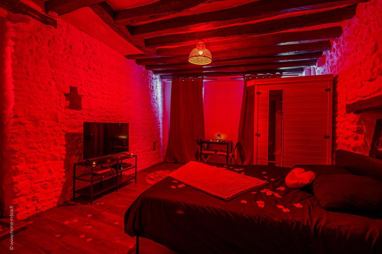 Love Room - Sauna - Secret Suite Au Calme 에탕페 외부 사진